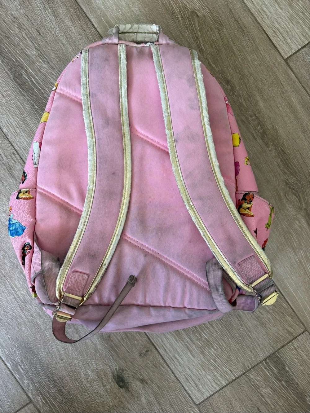 Kids Pink Princess Character Backpack
